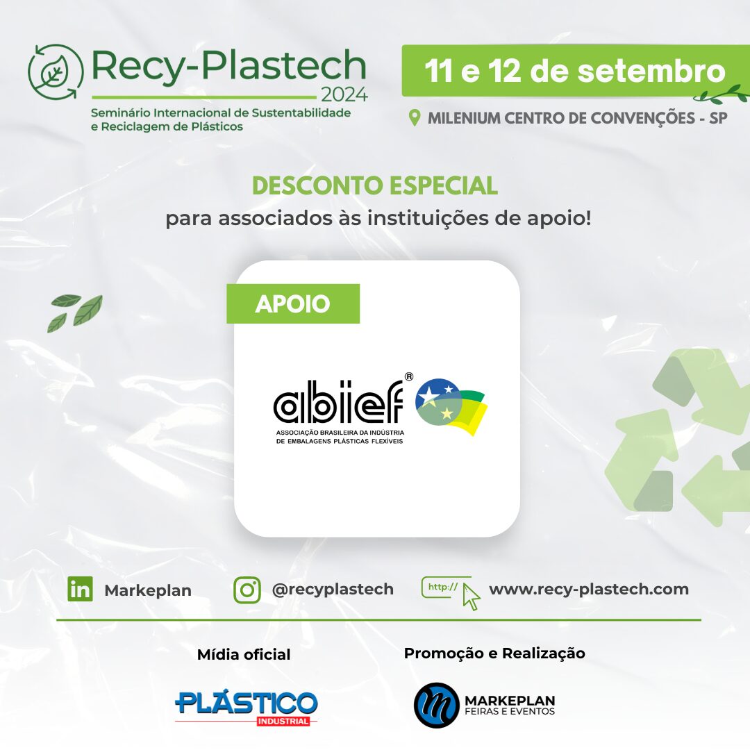 Seminário Internacional de Sustentabilidade e Reciclagem de Plásticos - Recy-Plastech!